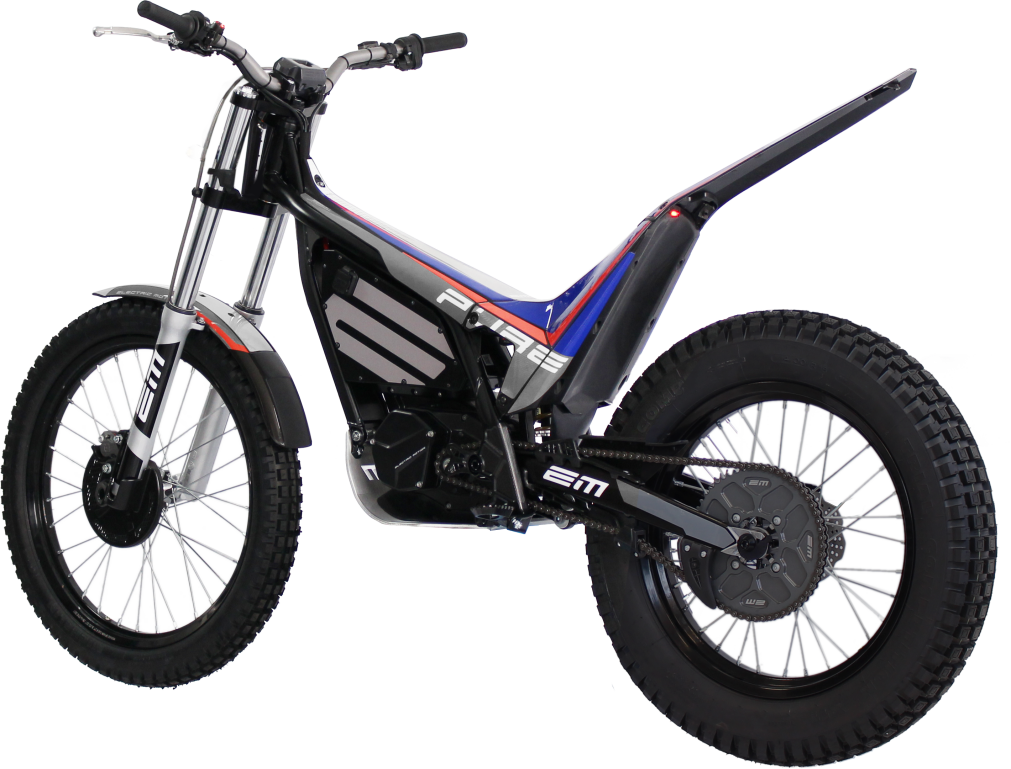 E cheap trials bike